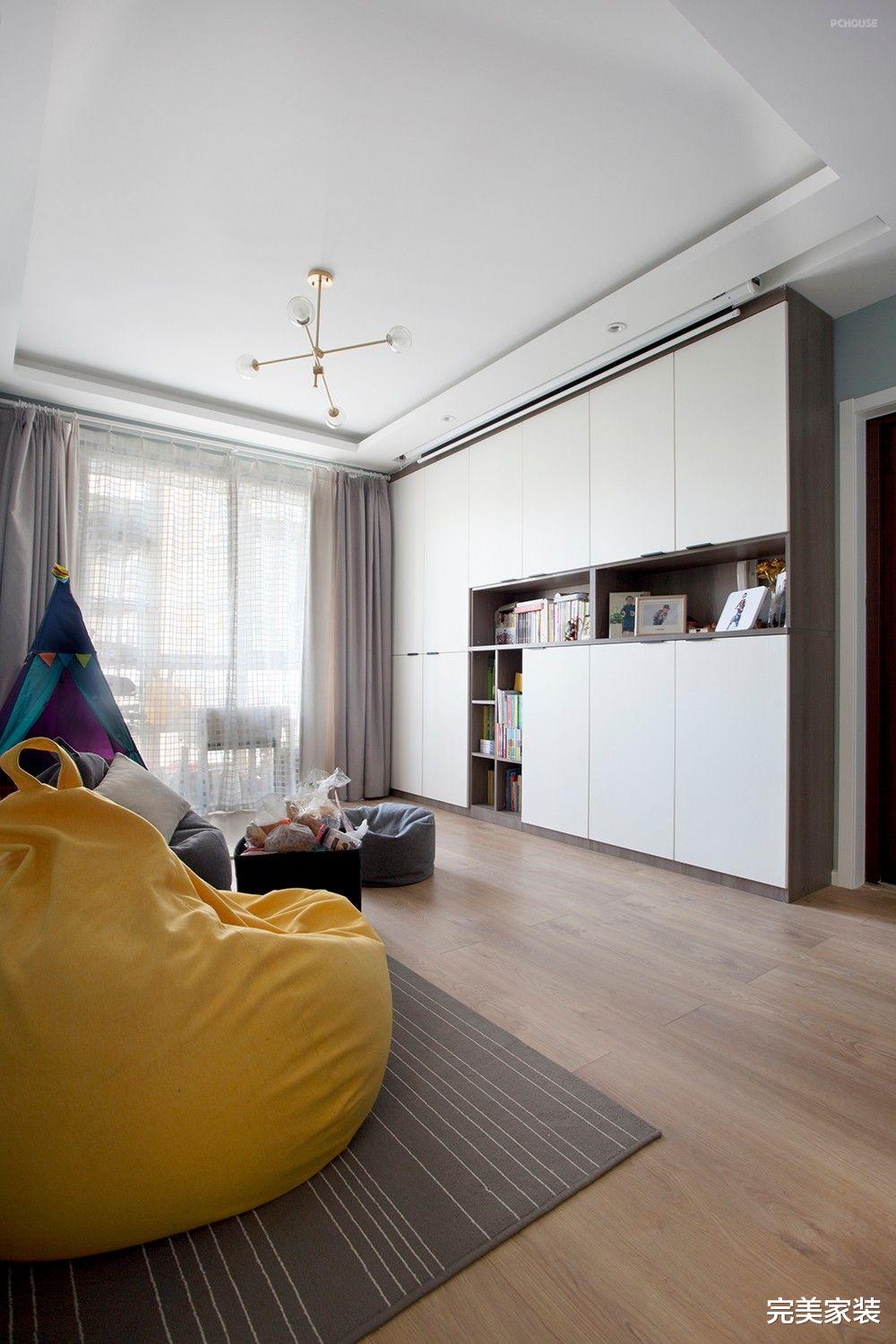 深圳80后小夫妻的“随性之家”,为孩子打造充足的娱乐场地,真妙!