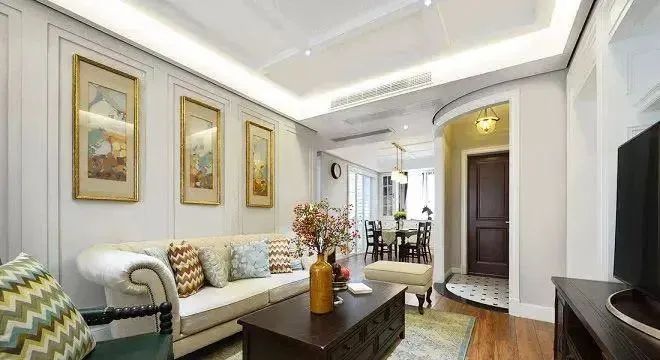 120平新房,头一次见玄关这么装,客厅漂亮极了,卧室飘窗更实用