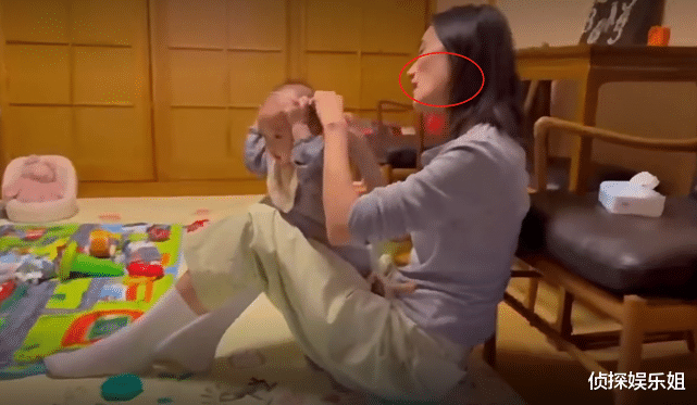 李亚鹏|李亚鹏娇妻晒带娃日常,产后不足一年瘦脱相,小公主光头模样超萌