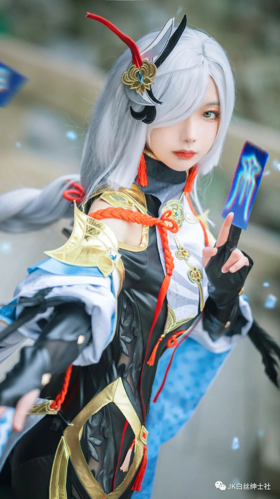 |cos：原神申鹤cos正片@baka爱