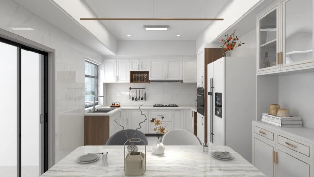 现代简约空间,精致高端有态度,尽显淡雅恬静