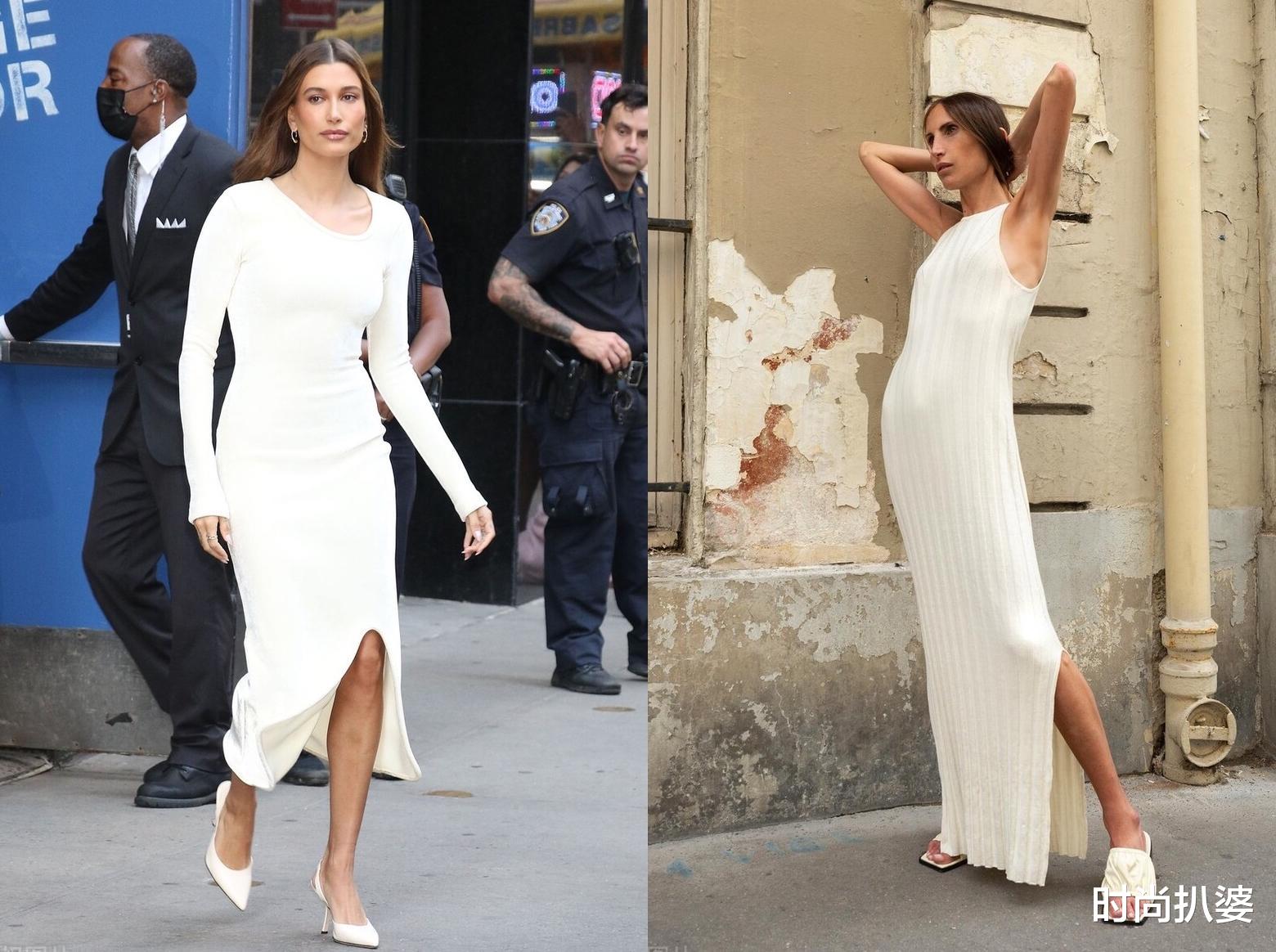 倪妮|美女都爱白裙！刘亦菲婚纱裙配15万耳环，倪妮mini裙被鞋子扣分？