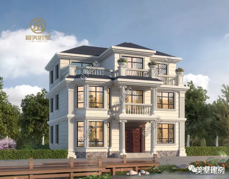 三层欧式风别墅,造型豪华大气,喜欢不要错过