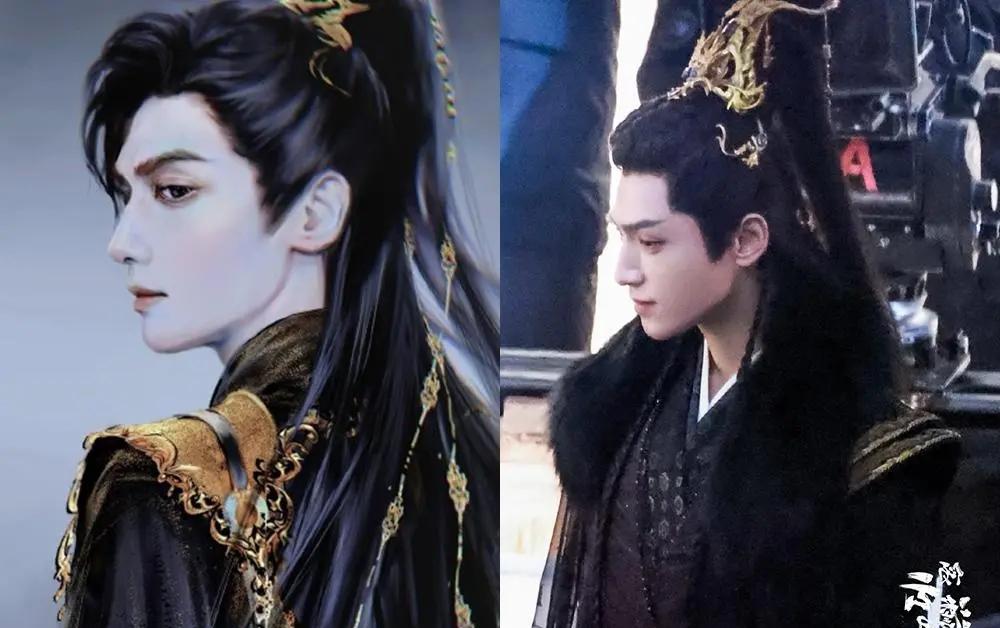 罗云熙|《长月烬明》细节满满的海报,有澹台烬的龙车,罗云熙的粉丝有才