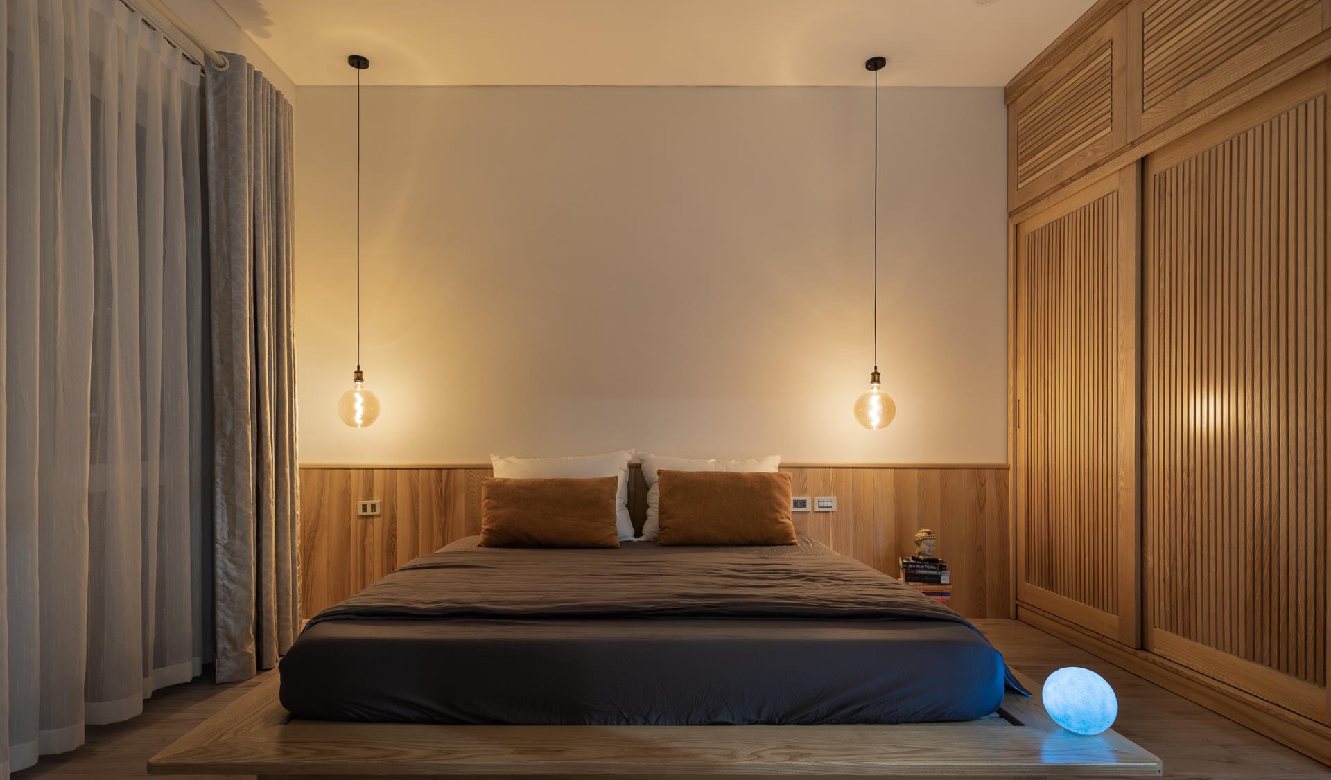 87㎡二手房装修一切从简,带着狗一起住,完工显大,烟火气十足!