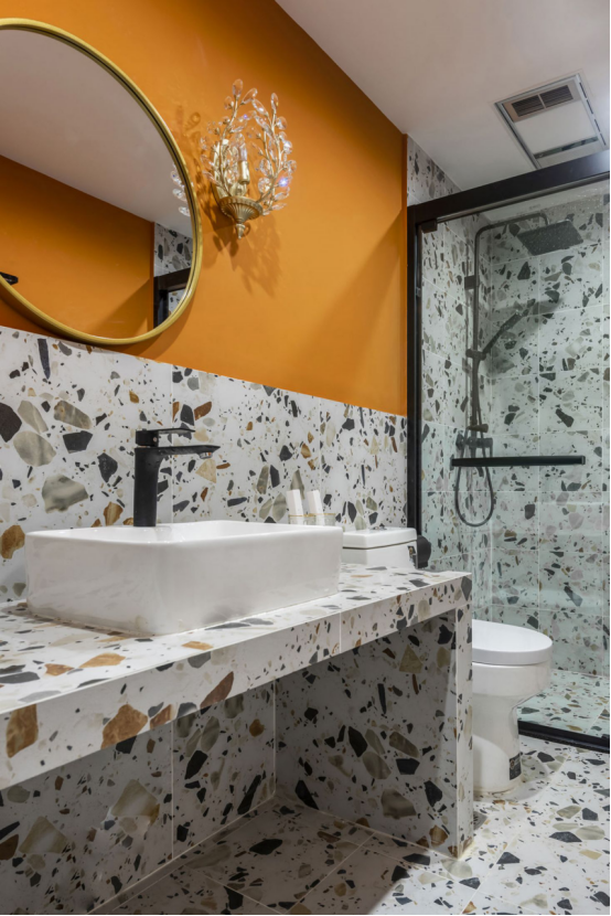 重庆90后创意业主库房改民宿,60㎡空间多彩又缤纷,看完超想住!