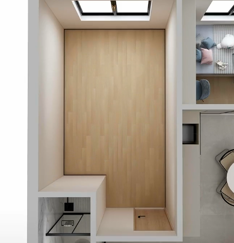 套内30平米超小户型，爆改两居室。