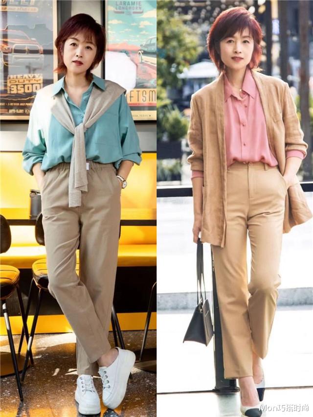 年过50却美得优雅又自信,这位中年妈妈的“气质穿搭”,太值得学