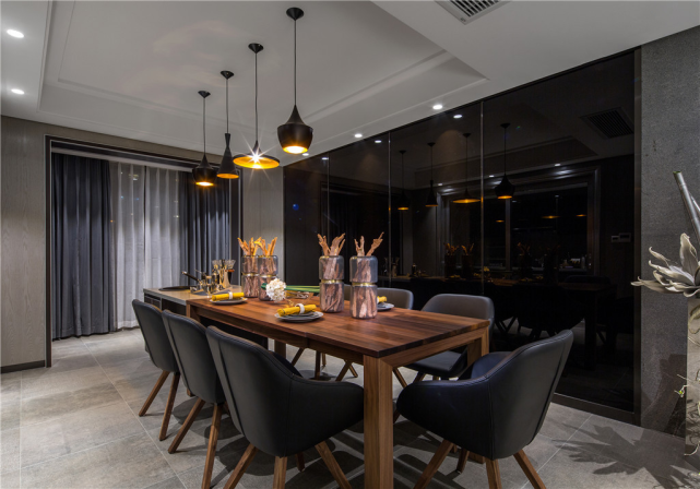 三居室如何玩转现代风,这个112平给你的参考