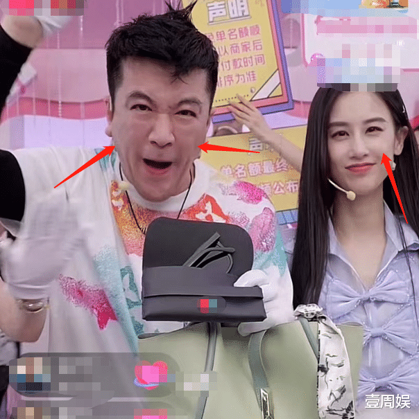 黄圣依|杨子直播面红耳赤脑袋冒汗,表演欲溢出屏幕,黄圣依在旁边偷笑