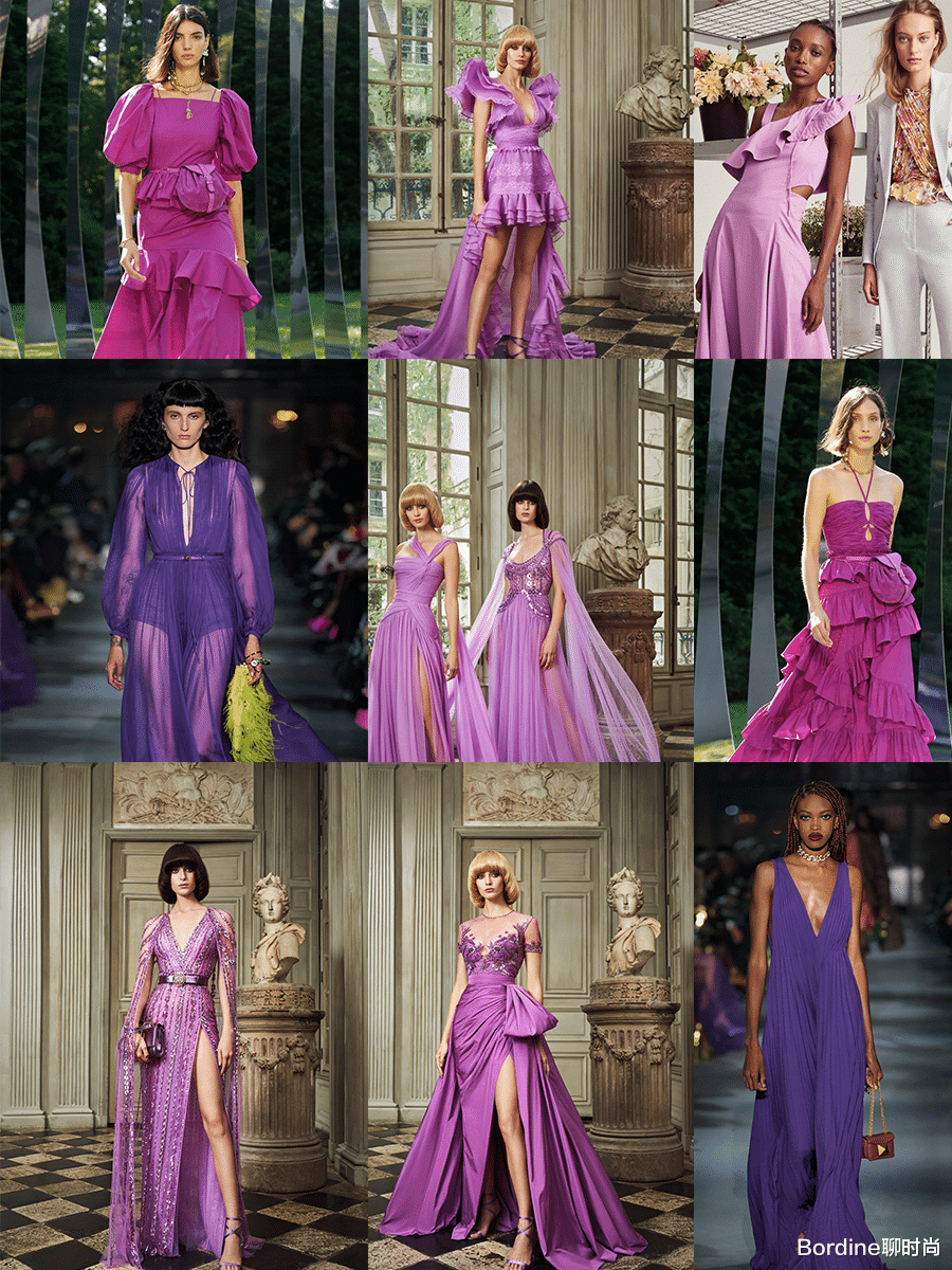2022春夏流行色之紫色，浪漫神秘，高贵典雅更添气质
