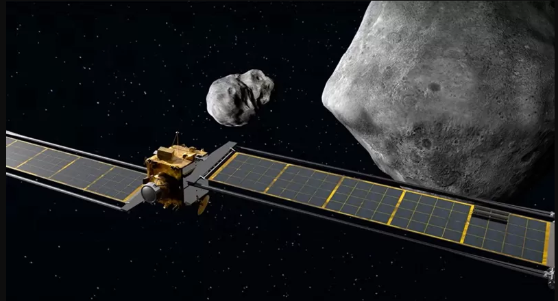 NASA进行防御实验，以飞行器直接撞击小行星