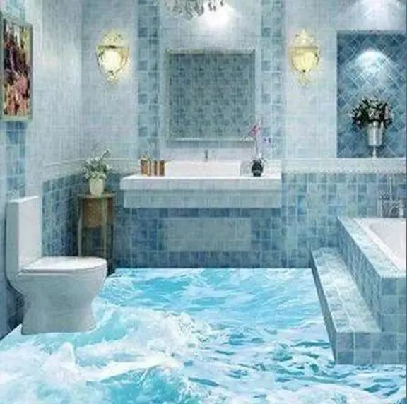 去女同事家串门,头一次见有人这么装修卫生间,太聪明了!