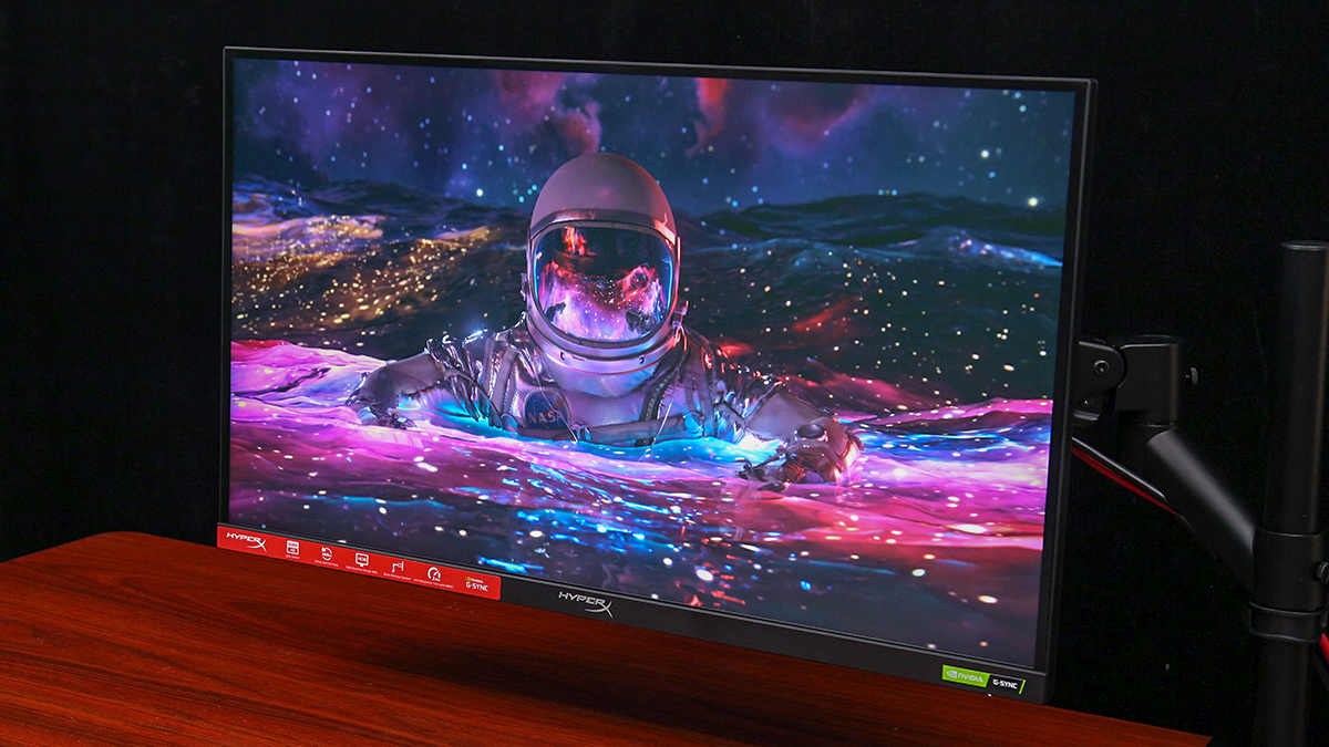极度未知(HyperX) Armada星舰系列电竞显示器评测:独立支架臂