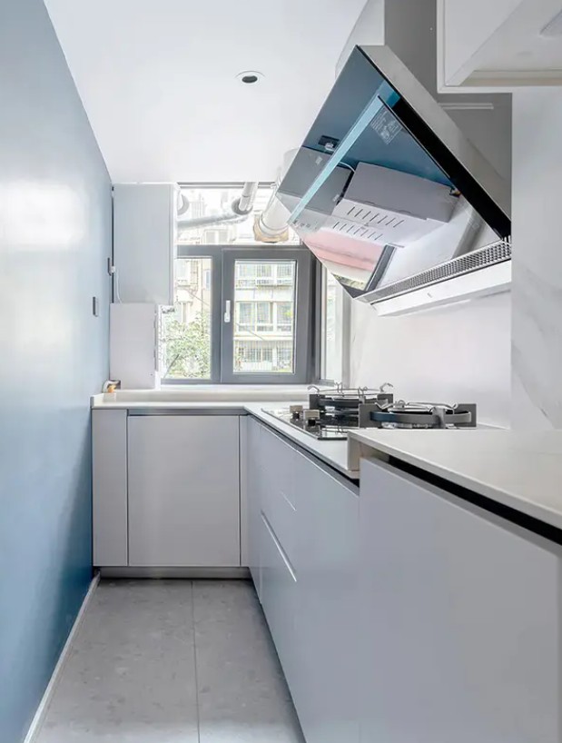 旧房改造的小家天空蓝搭配太温馨了