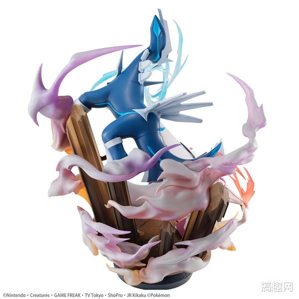 手办|潮趣:《宝可梦》帝牙卢卡&帕路奇亚组合版手办 做工精良涂装完美