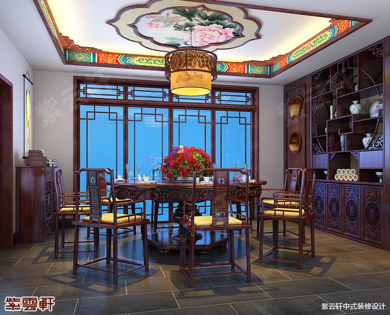 藏不住的诗情画意，处处展露出中式餐厅的高级感