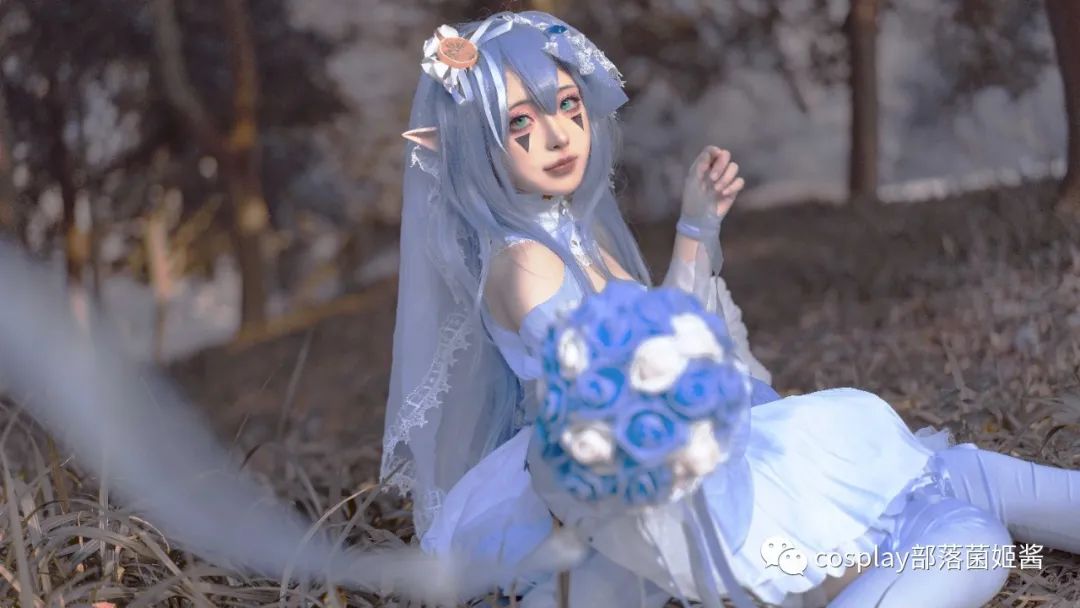 凹凸世界|cos：凹凸世界花嫁安莉洁cos正片@药丸