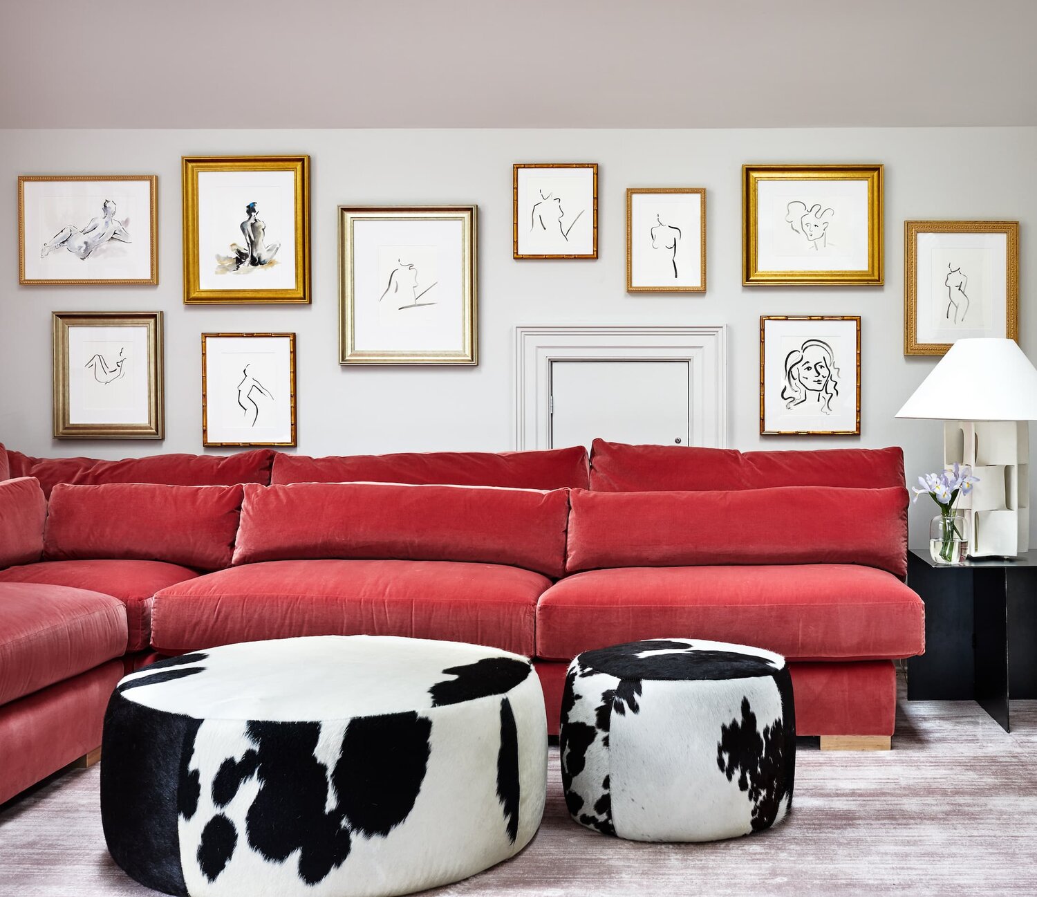 给设计师出限制题,突破业主审美舒适区,600㎡住宅时髦不落俗套!