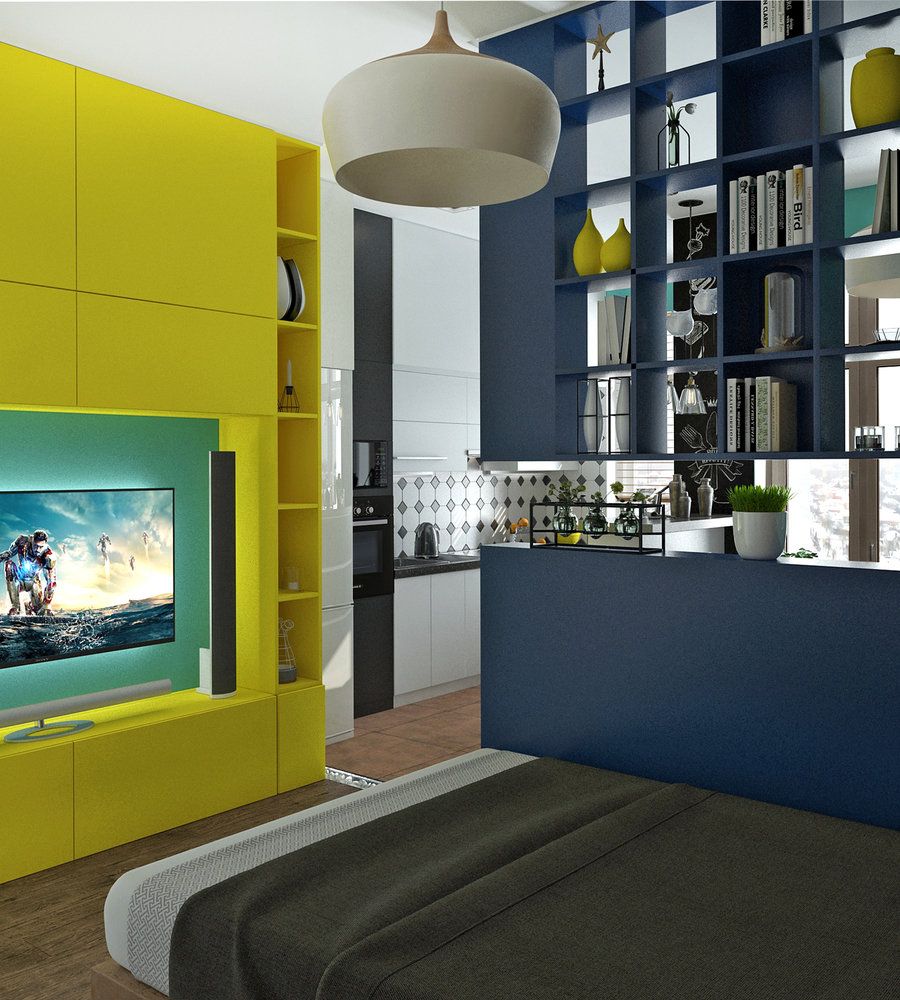 90后大叔蜗居31.5㎡小宅,全屋化繁为简,实用又温馨