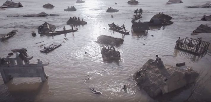 黄河|湖南卫视又出大手笔，投2亿合龙，硬挖出一条黄河，吓坏群众演员