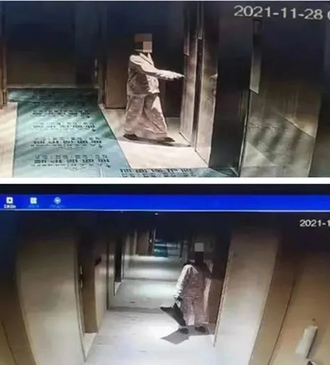 被小区物业监控一年多后,他们选择了报警