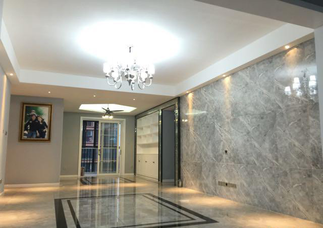 新房硬装刚完工,女儿就吵着要搬家,主要是客餐厅太大气了!晒晒