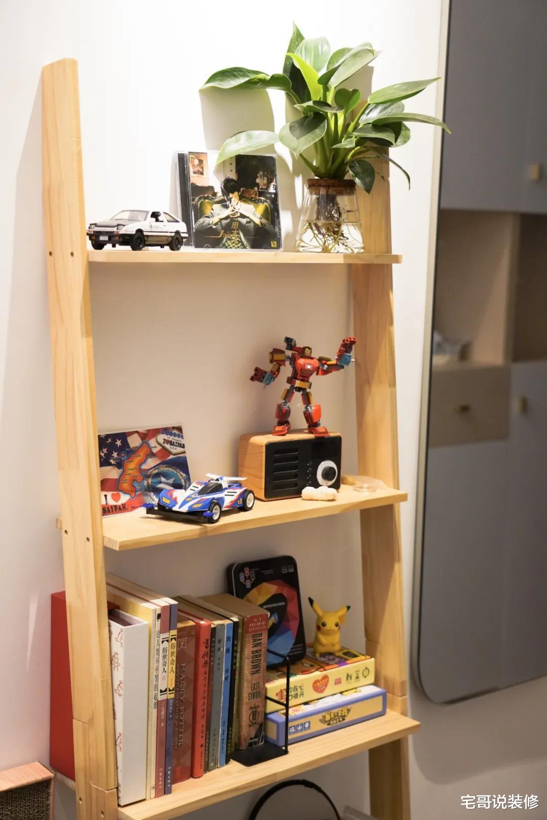 广州32岁小姐姐45㎡的家,虽满是杂物,却被打理得井井有条,羡慕