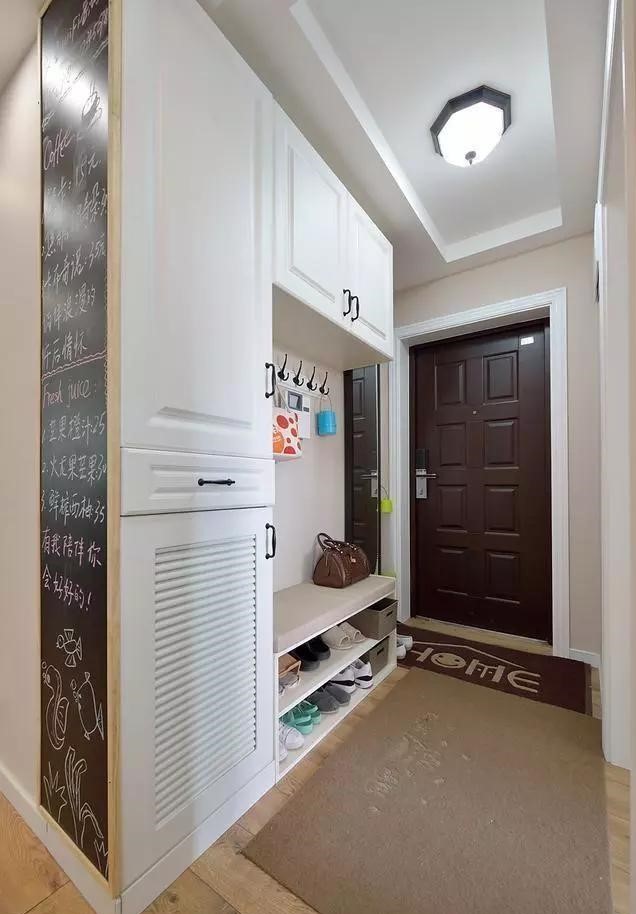 139平米美式新房完工,多功能鞋柜近乎完美,效果大气优雅上档次