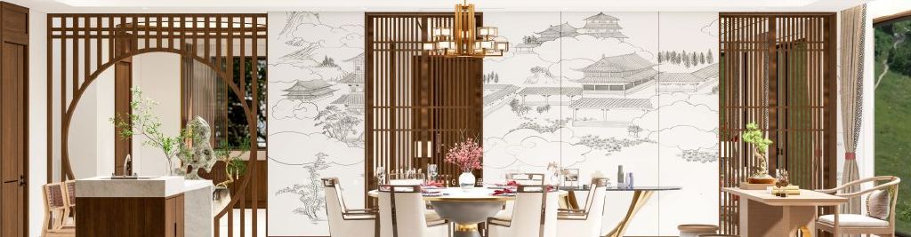 别墅装修|500平新中式风格案例赏析