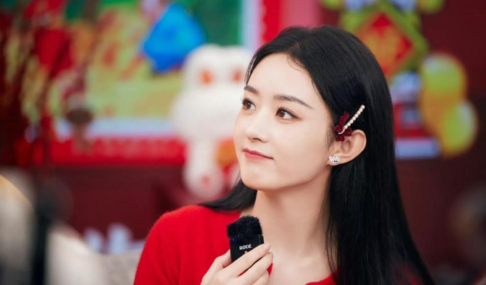 赵丽颖|赵丽颖透露自己也在看少爷和我