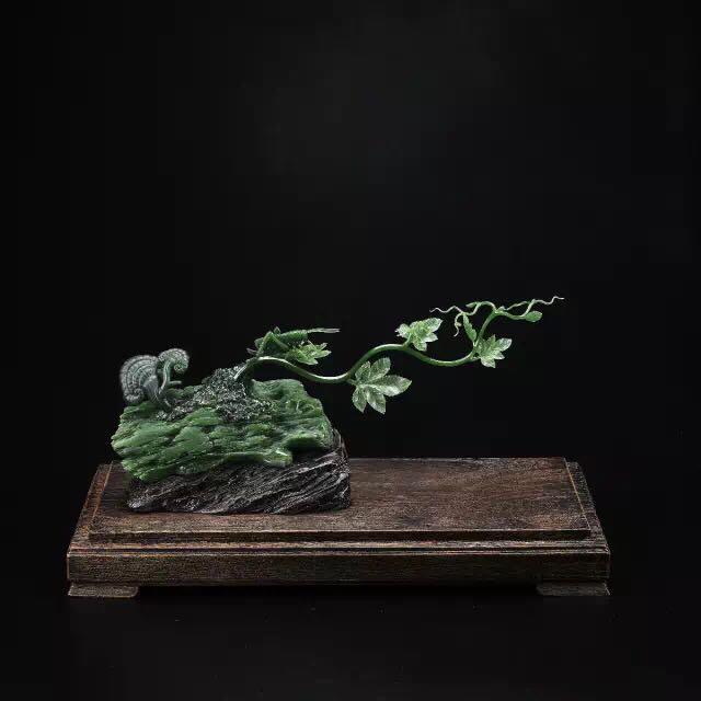 翡翠|翡翠花草，花香自来