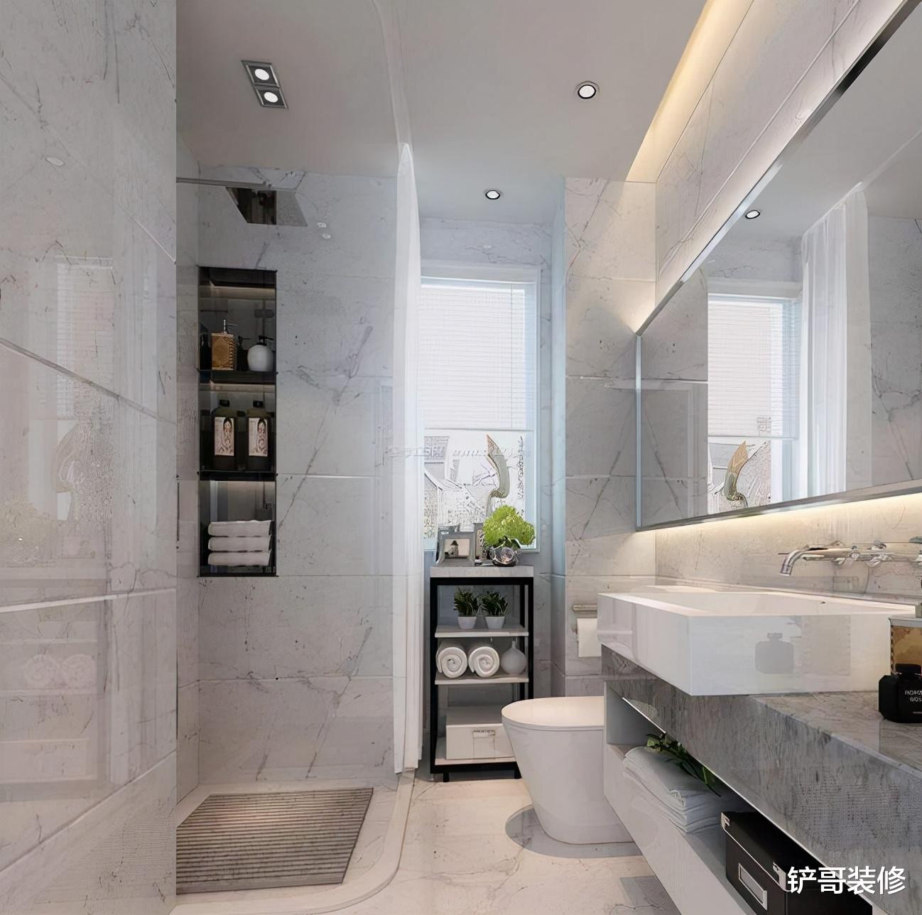 建议:若条件允许,卫生间尽量添置4件“高级货”,幸福感满满