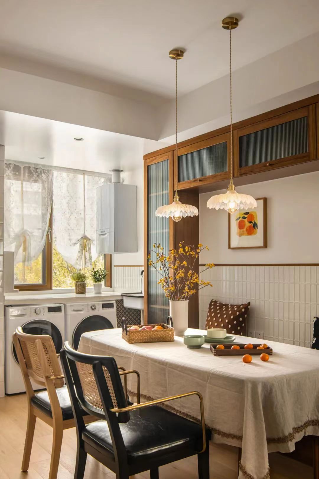 113㎡复古风三居室,怀旧温馨的格调,那么美好。