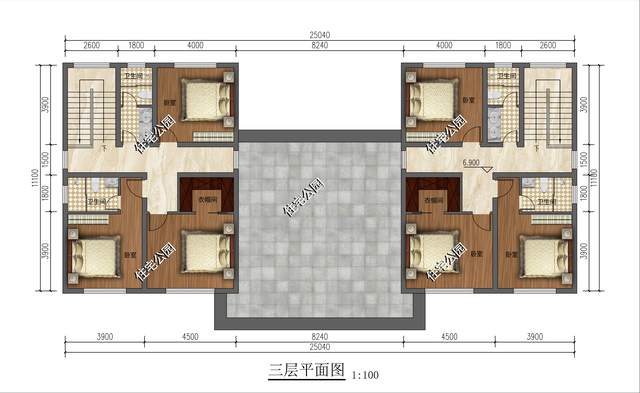 双拼户型从实际需求出发,独立的室内布局更受欢迎