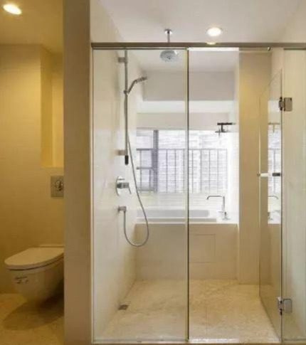 卫生间别再设计淋浴房了,如今都流行这样装,太实用了