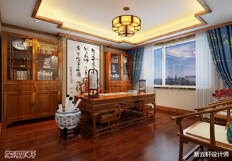 现代中式与古典中式的完美结合，360㎡私家别墅绝美景观