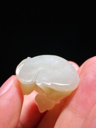 玉雕|清中期 和田玉籽料 玉雕 猴首人身 坐像 生肖