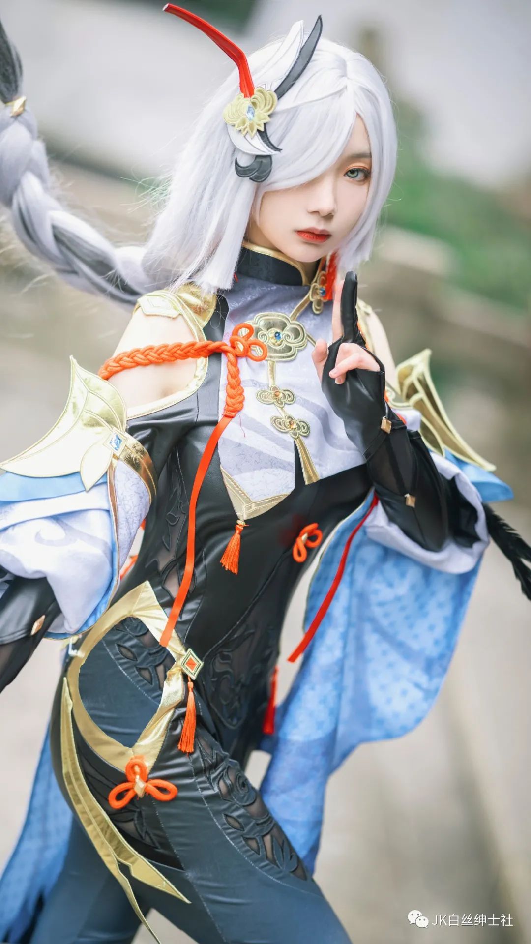 |cos：原神申鹤cos正片@baka爱