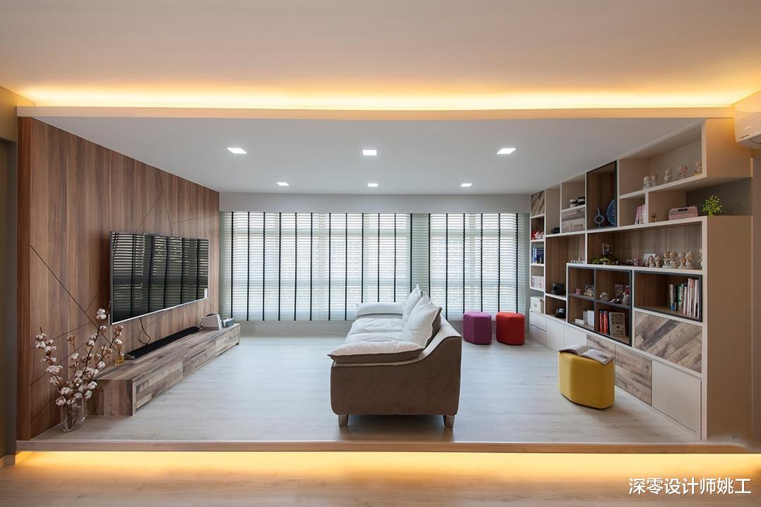 装修有条件的这7处能多点最好多点,地面局部抬升改地台,一点不亏