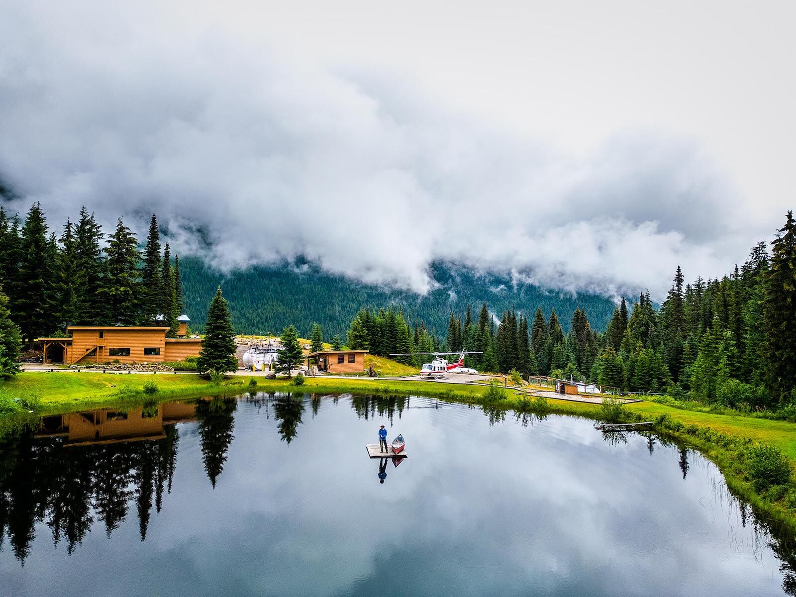 乡村旅游|难以置信的景色，只有乘坐直升机才可到达的徒步胜地