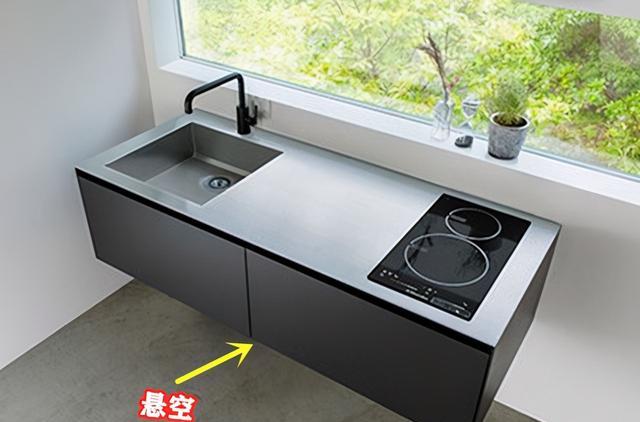 不足5的厨房,装T型水槽不会错,连带灶台一次性搞定,小巧省事