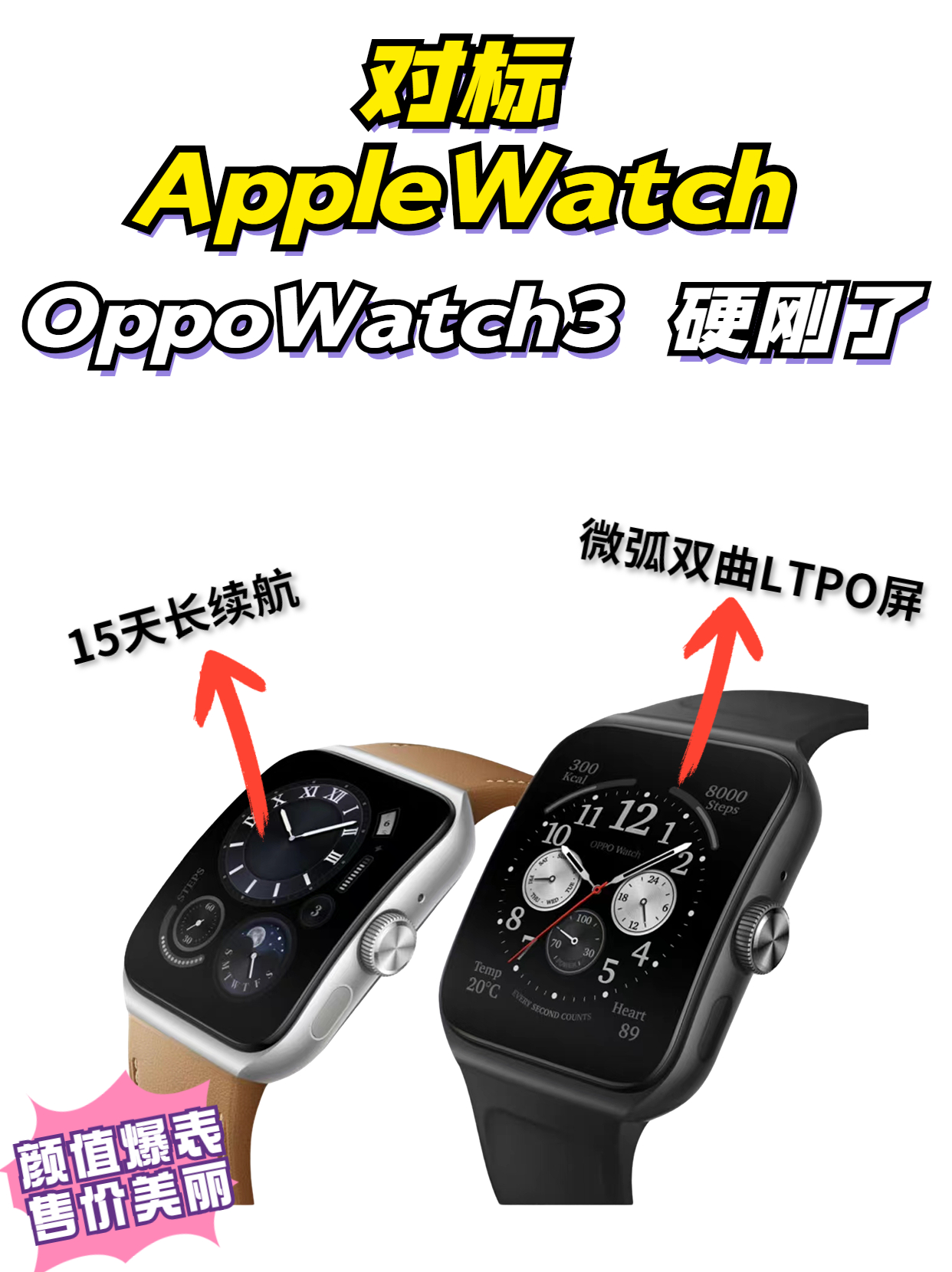 中国信息通信研究院|对标AppleWatch！地表最强“方形”智能手表来了，颠覆性外观设计！