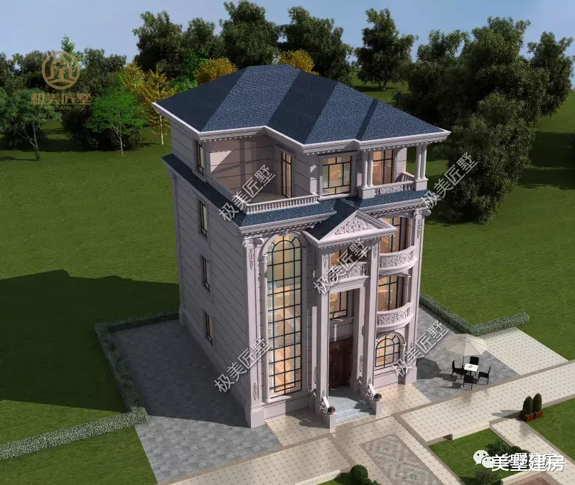 年后开工大吉,这栋欧式风60W起建,高颜值日子过的红红火火