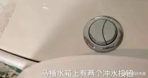 马桶上一大一小的按钮,原来这几十年都按错了,这样使用才是正确的!