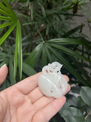|和田玉玉鸟雕件