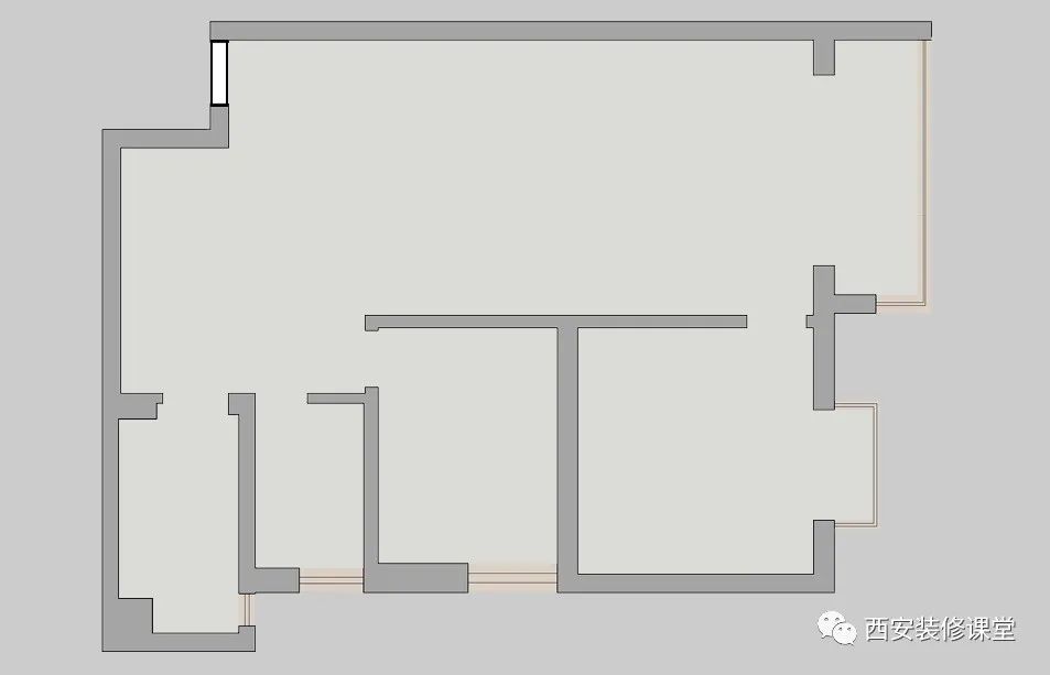 85㎡两室旧房改造，三口日式温暖家