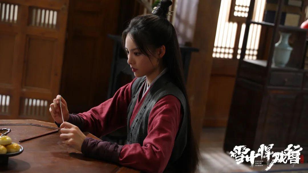 舒羞|《雪中悍刀行》里的舒羞又美又飒,全力以赴的张艺上惊喜不断