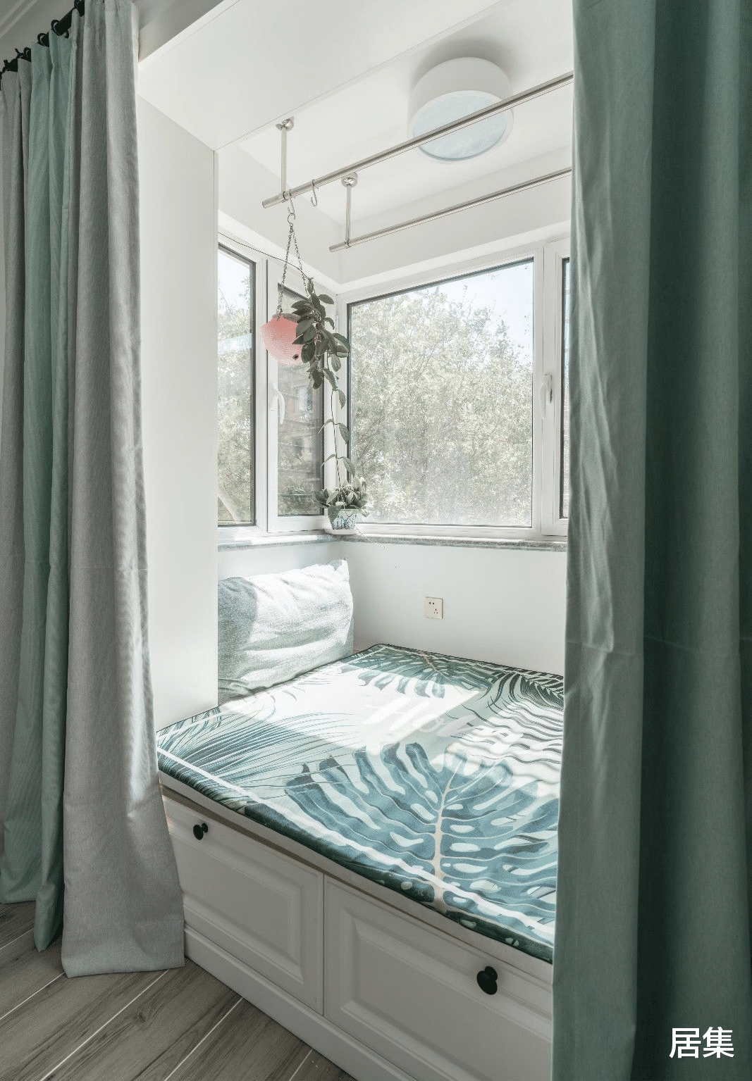 61平的旧房，改造后添加绿色，给空间带来绿意和生机