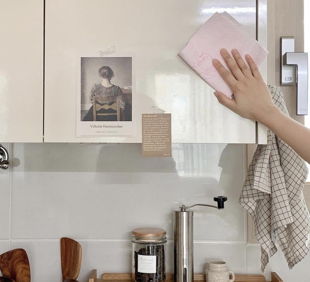 韩国精致一人居：98㎡，有猫相伴，全屋干净治愈，独居久了会上瘾